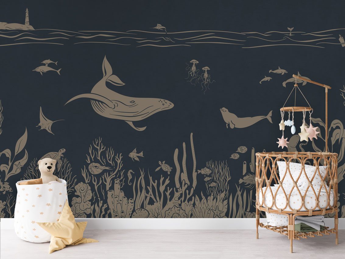 Monochrome Sea - Blue Vintage, Kikki Belle 2