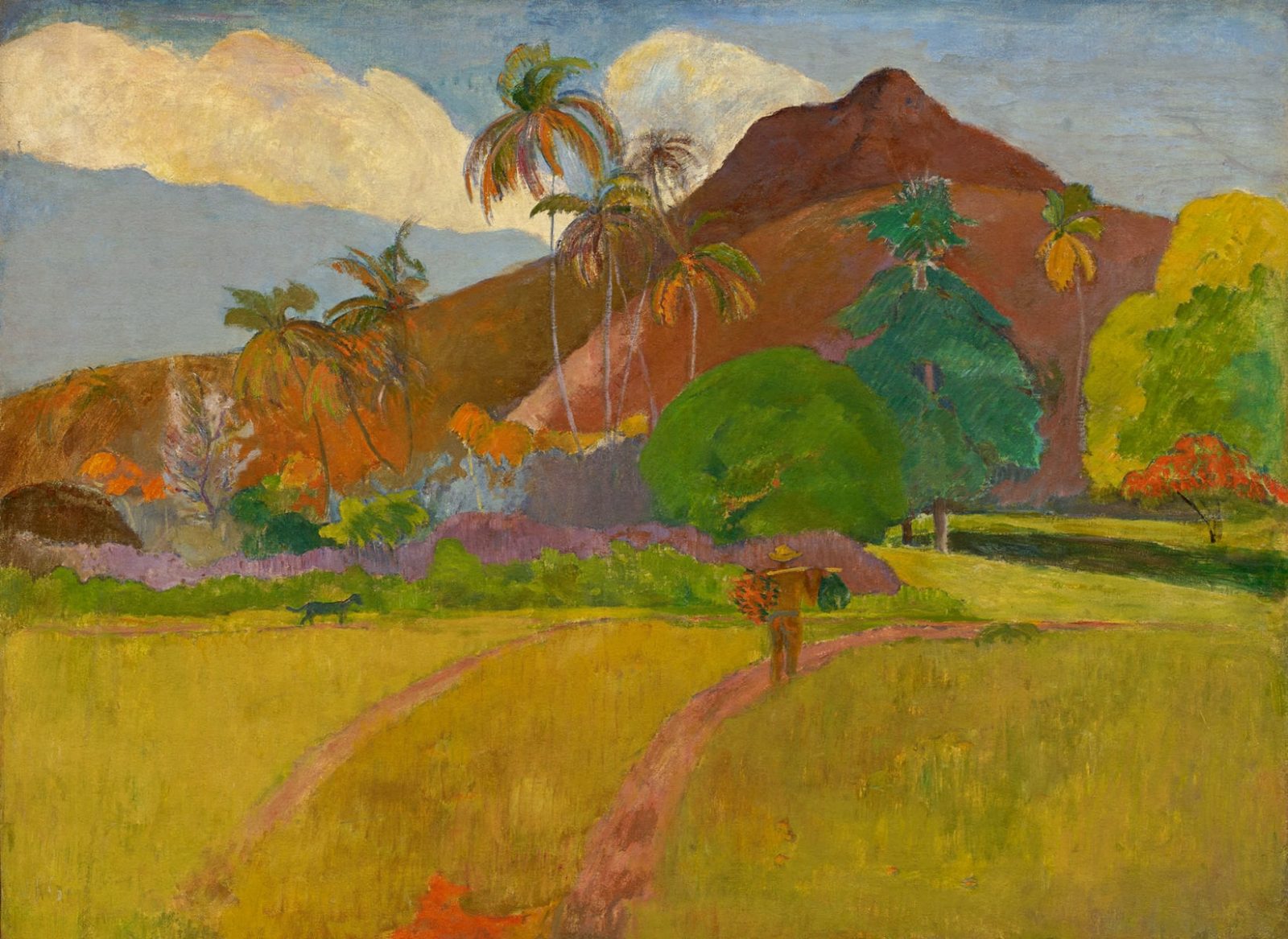 Tahitian Landscape by Gauguin, Rebel Walls