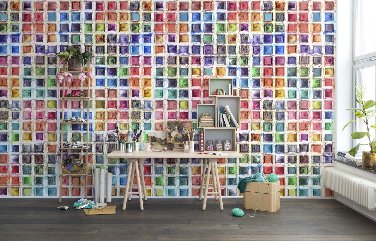 Rainbow Palette, repetitiv, Rebel Walls 3