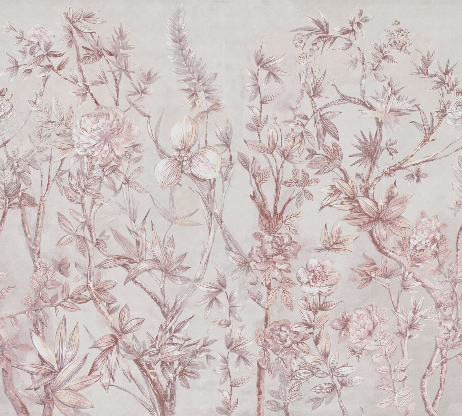 Silk Floral, Dusty Pink, Rebel Walls
