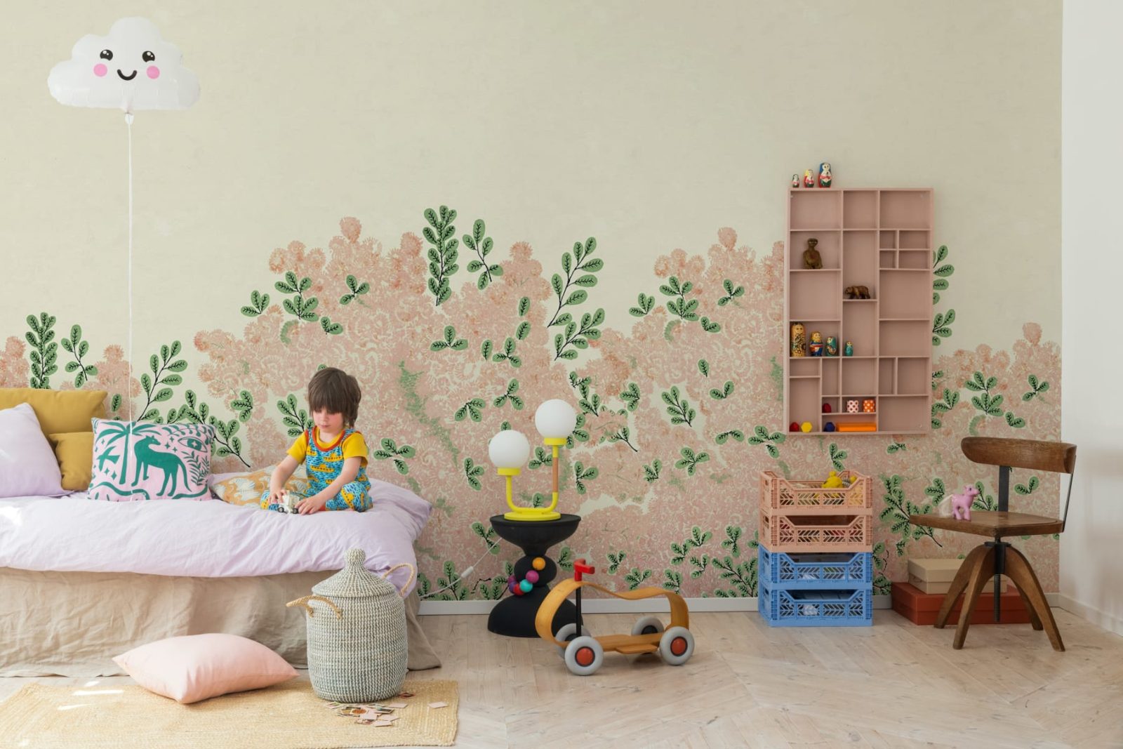 Beautiful Blossoms, Pink, Rebel Walls 2