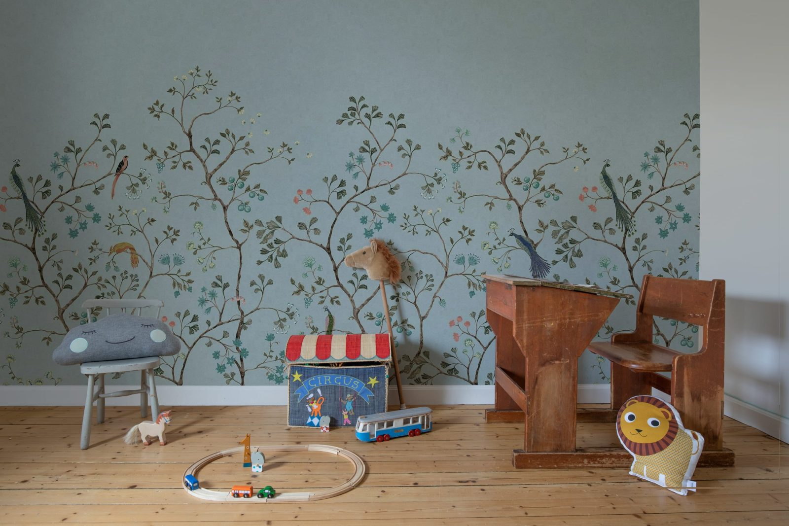 Songbird Mural, Blue, Rebel Walls 3
