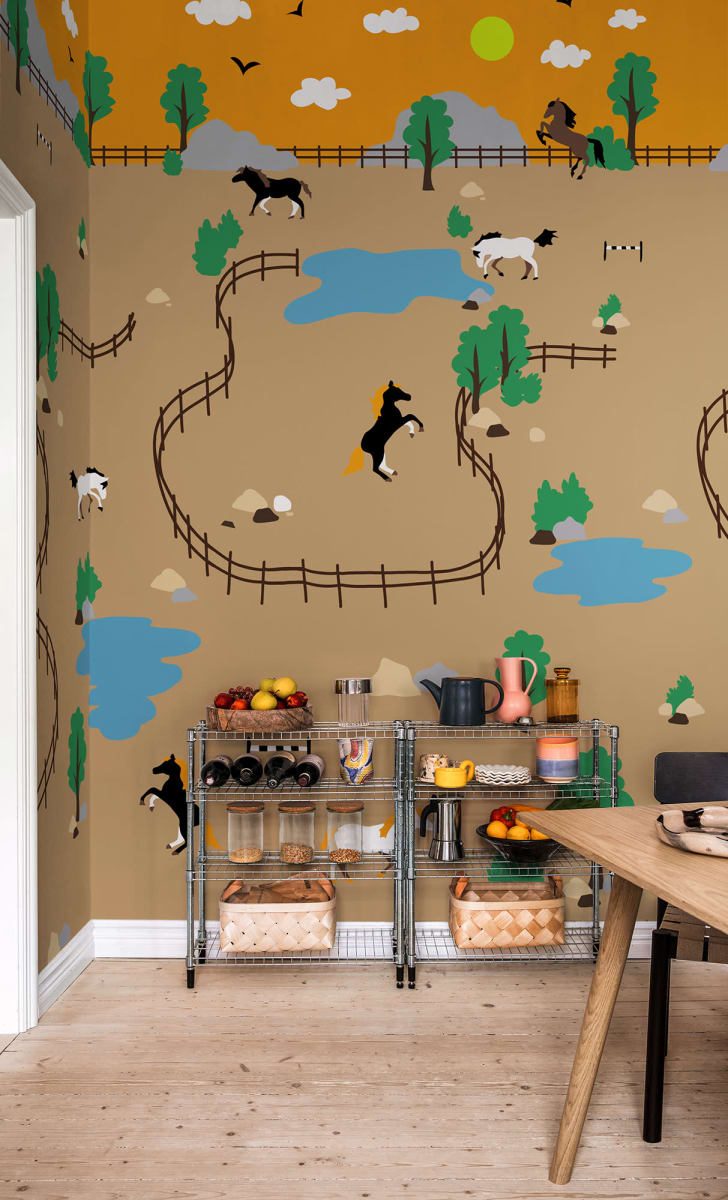 Happy Farm, Brown, Rebel Walls 2