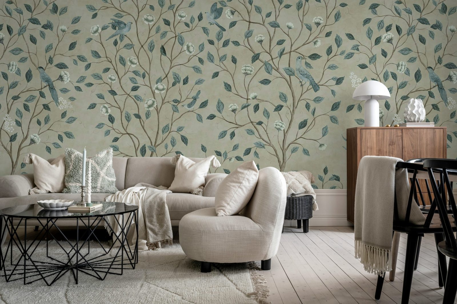 Chinoiserie Dream, Blue, Rebel Walls 2