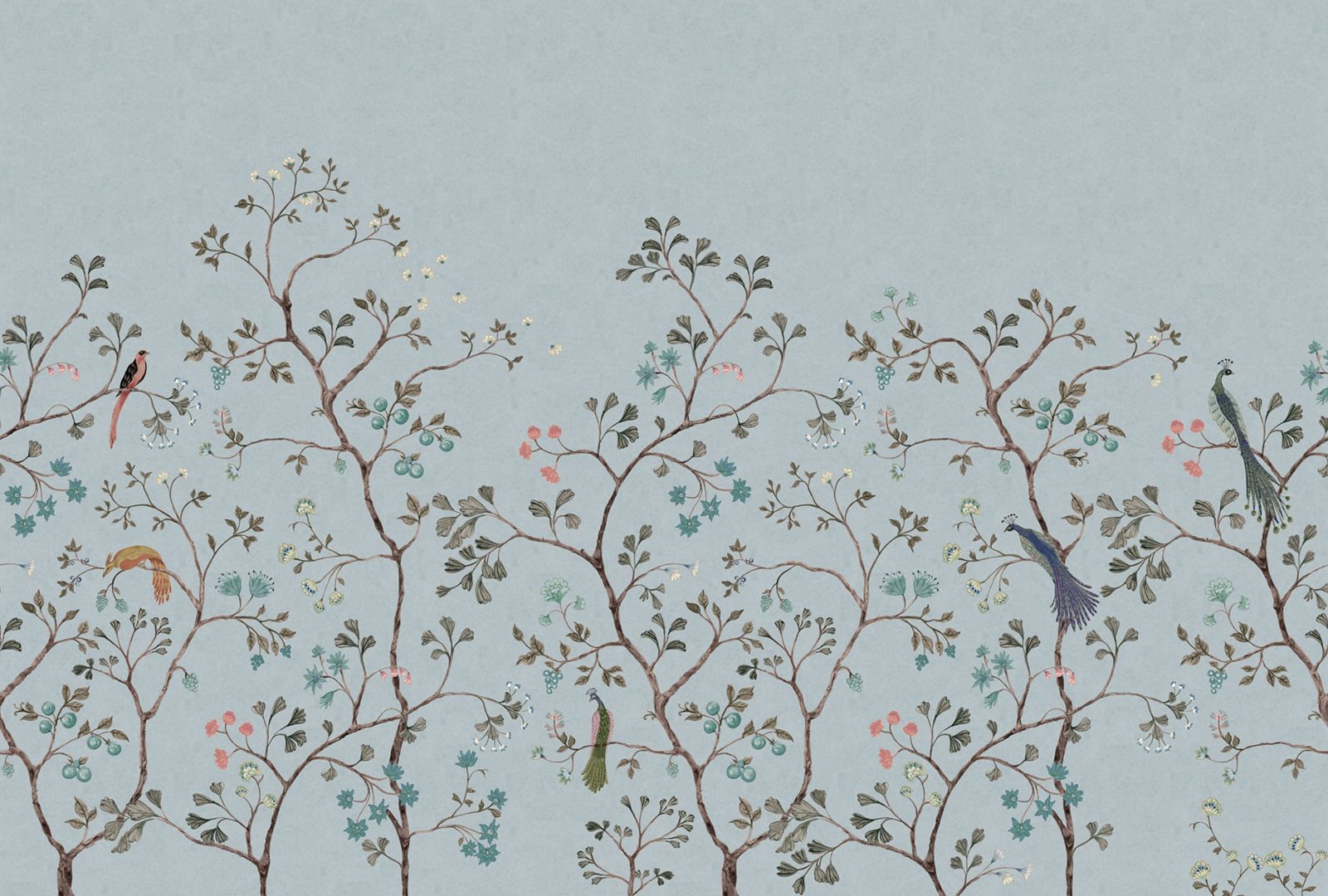 Songbird Mural, Blue, Rebel Walls