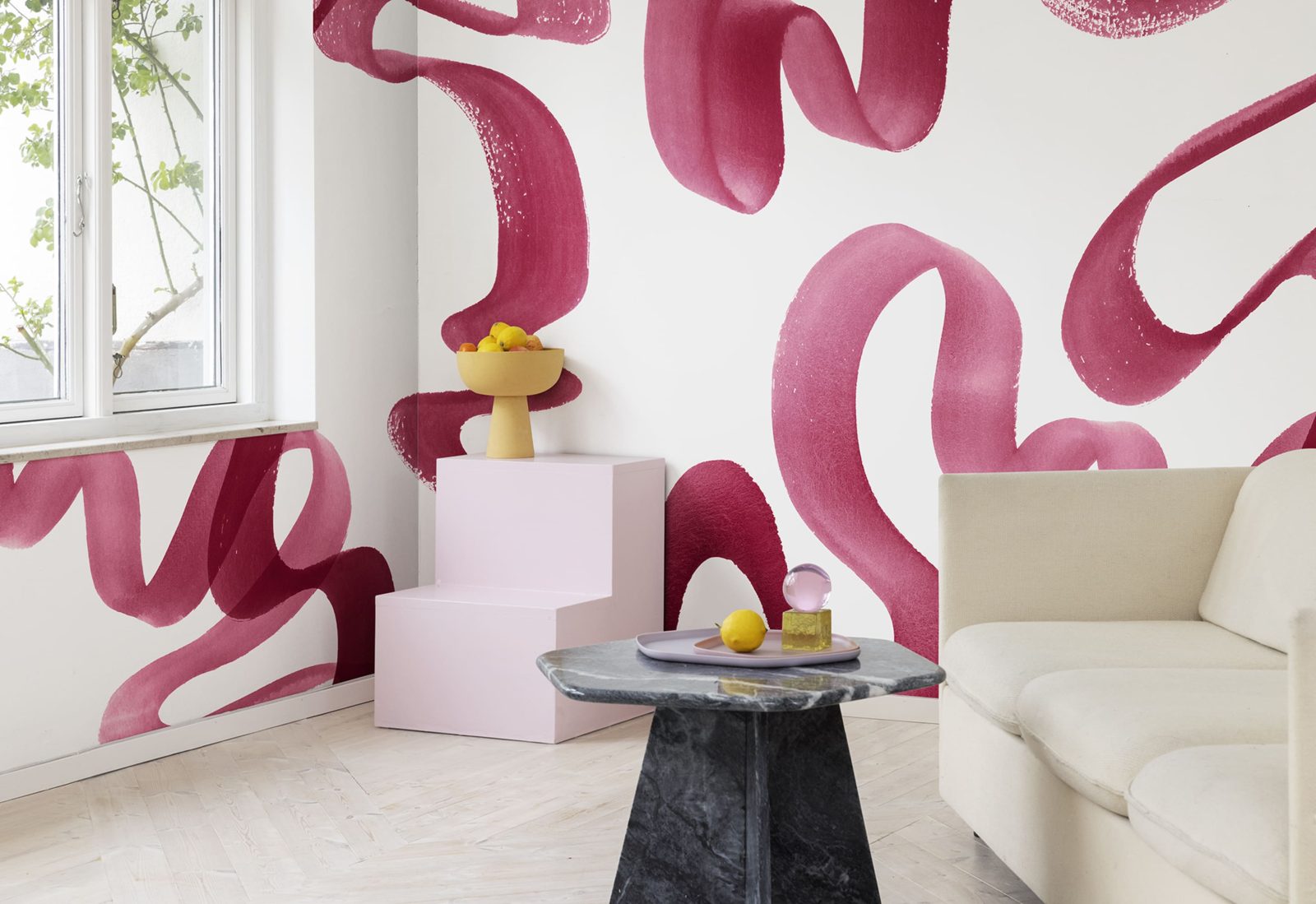 Waves, Magenta, Rebel Walls 2