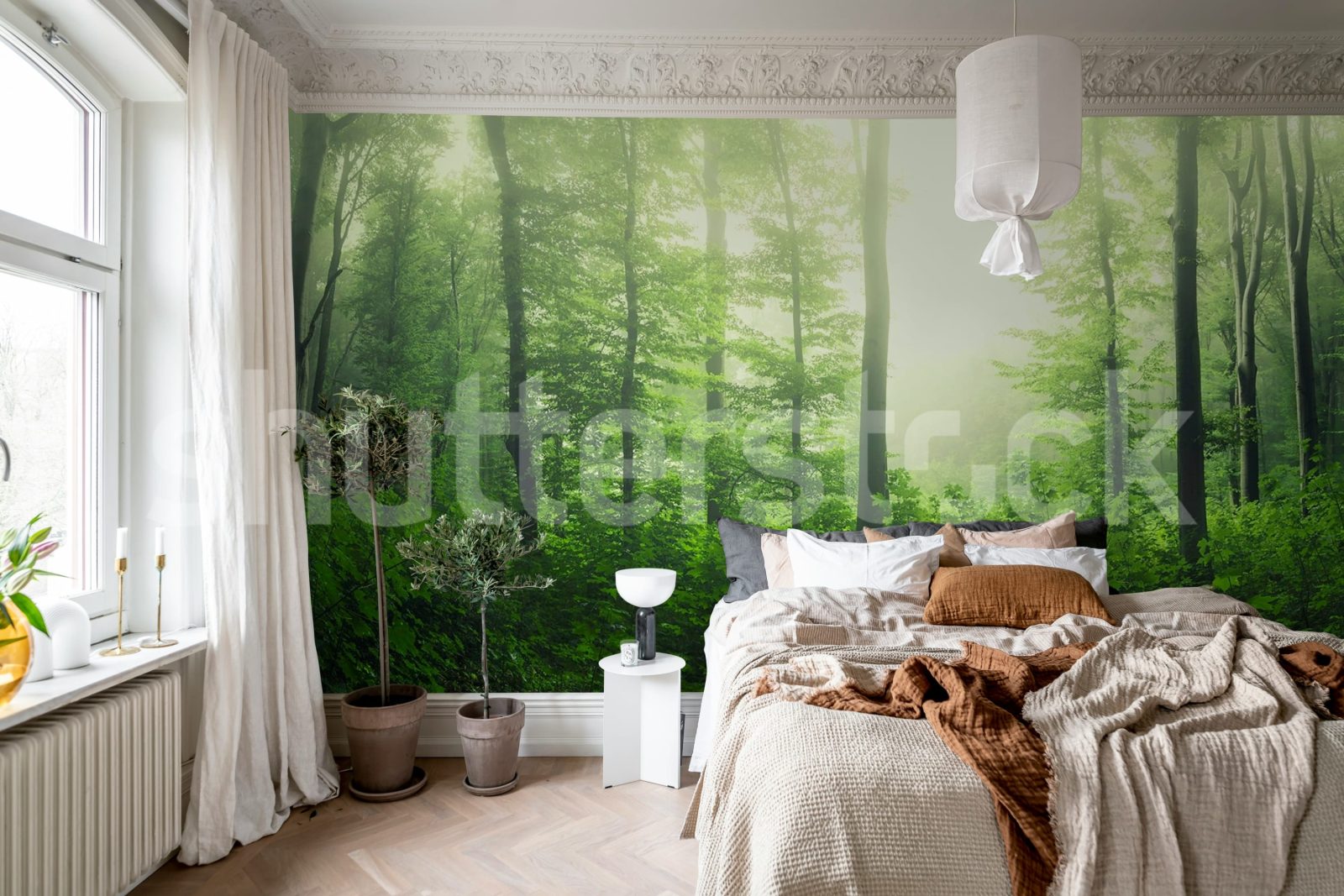 Serene Forest, Green, Rebel Walls 2