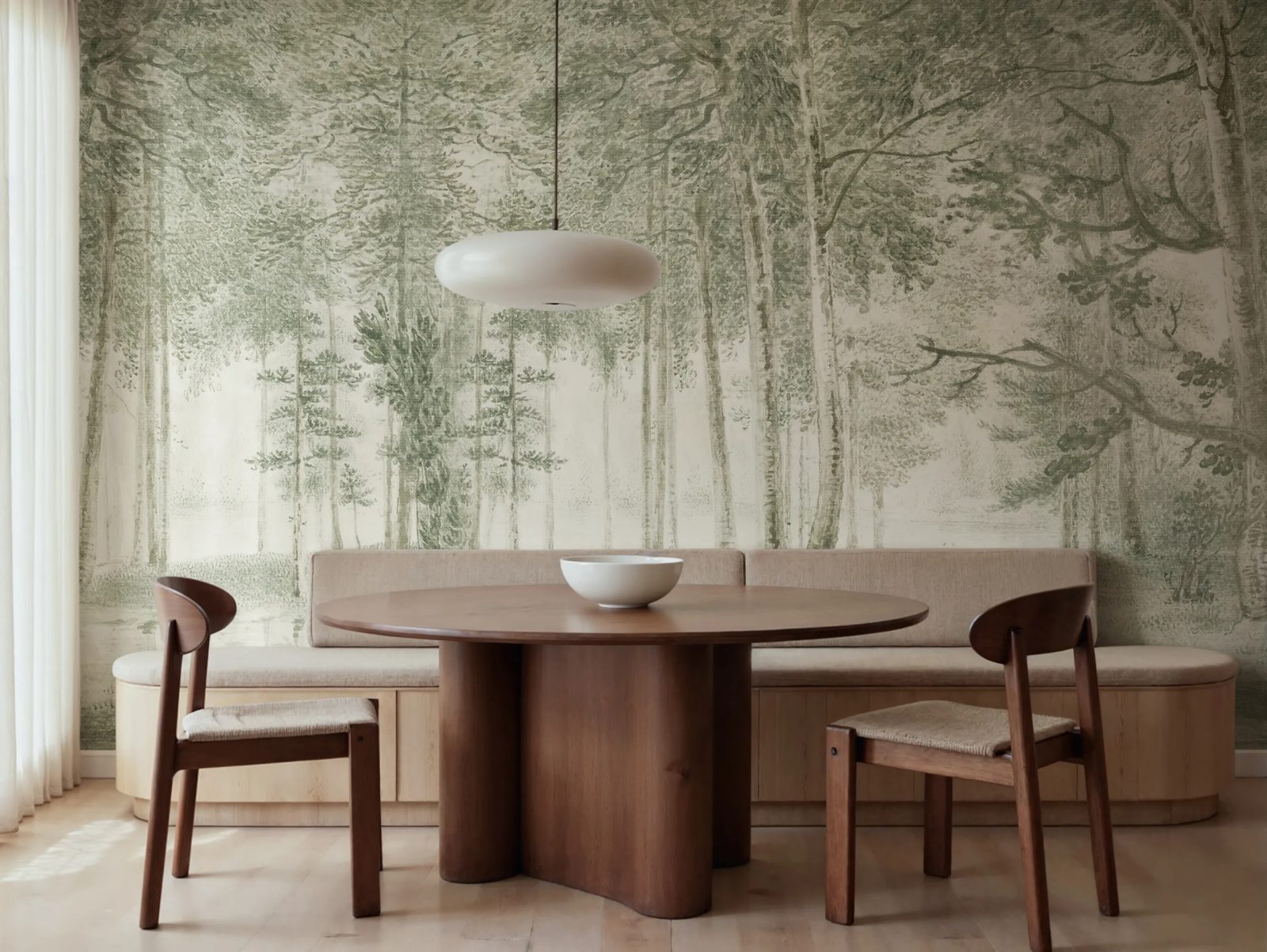 Lovers Forest, Light Green, Rebel Walls 2