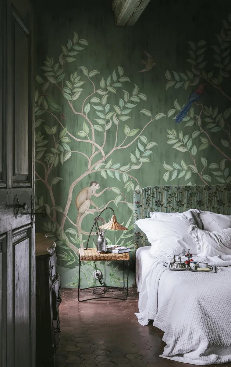 Monkeys Paradise, Sage Green, Rebel Walls 3