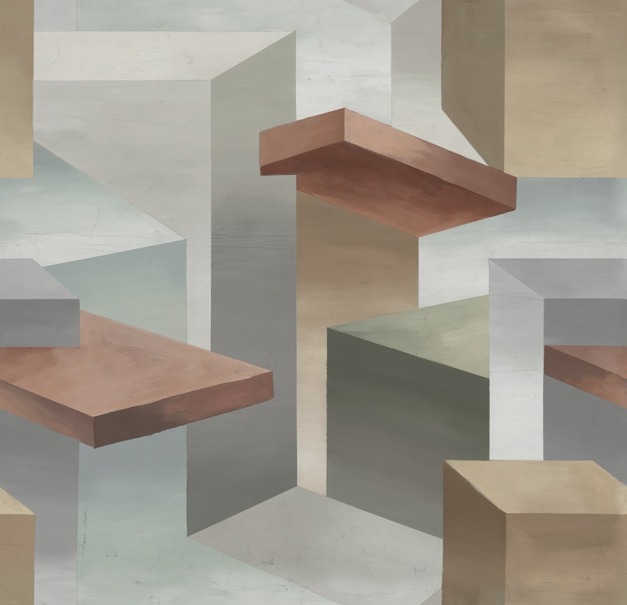 Geometrics, Beige, Rebel Walls