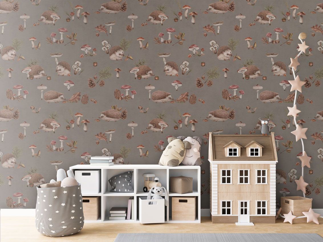 Happy Hedgehog - Brown, Kikki Belle 3