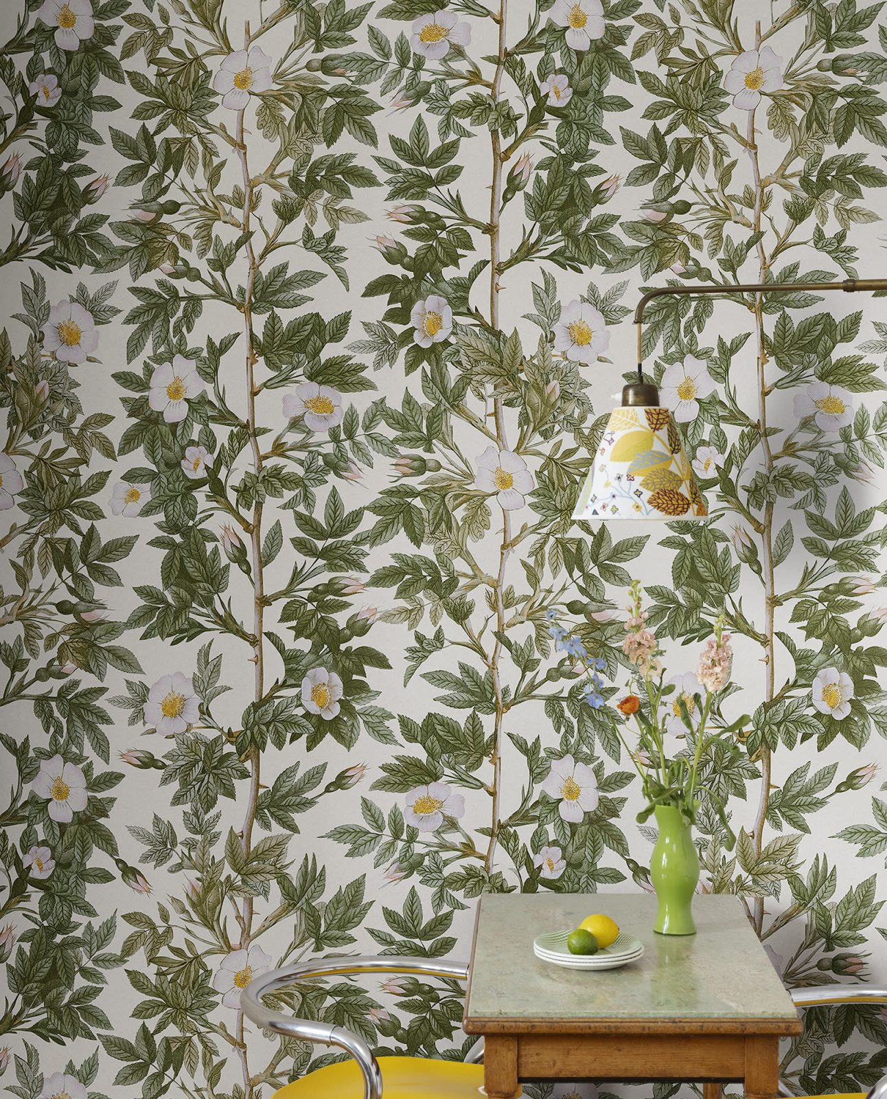 Rose Hip, Green, Rebel Walls 3