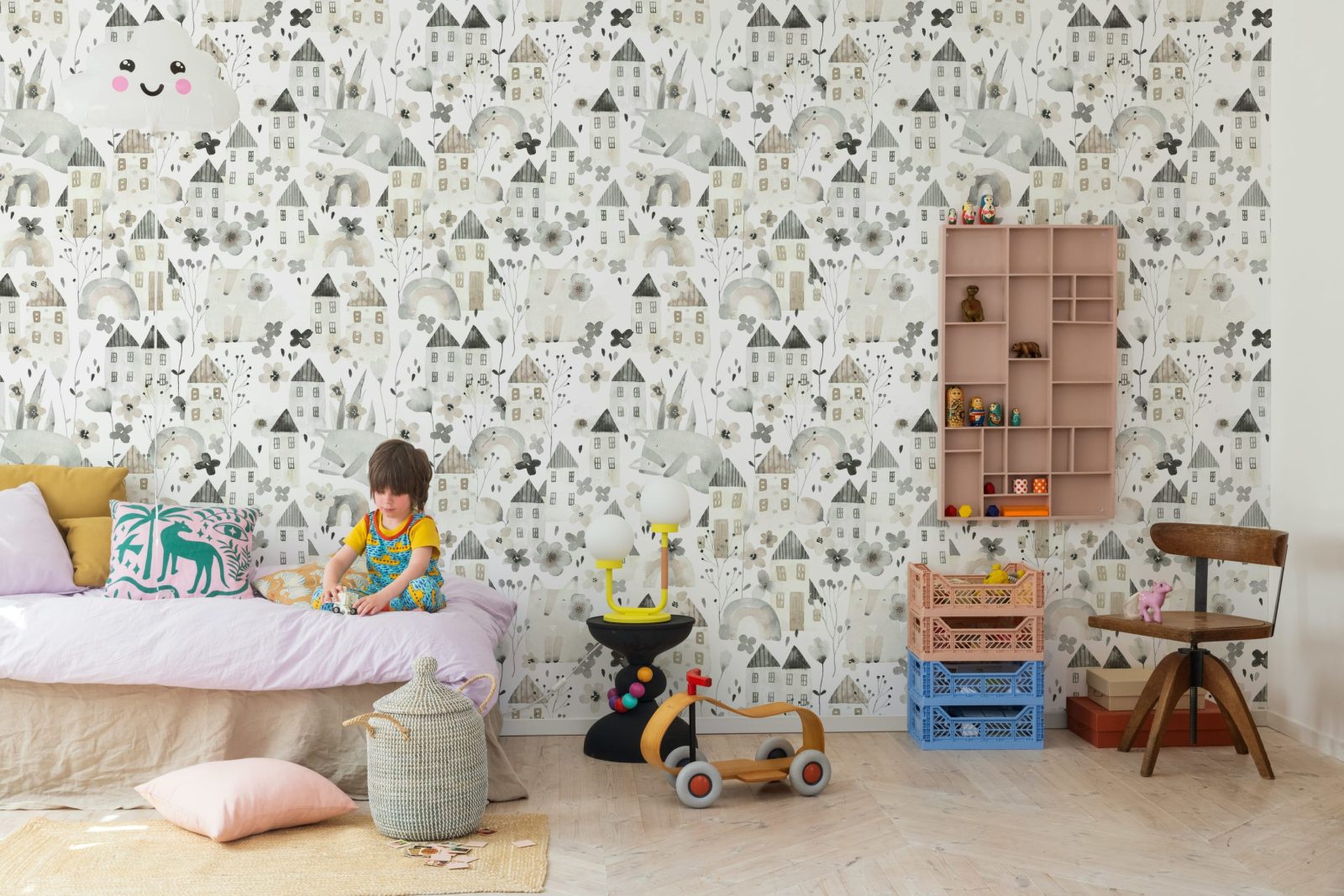 Fox Village, Gray, Rebel Walls 3