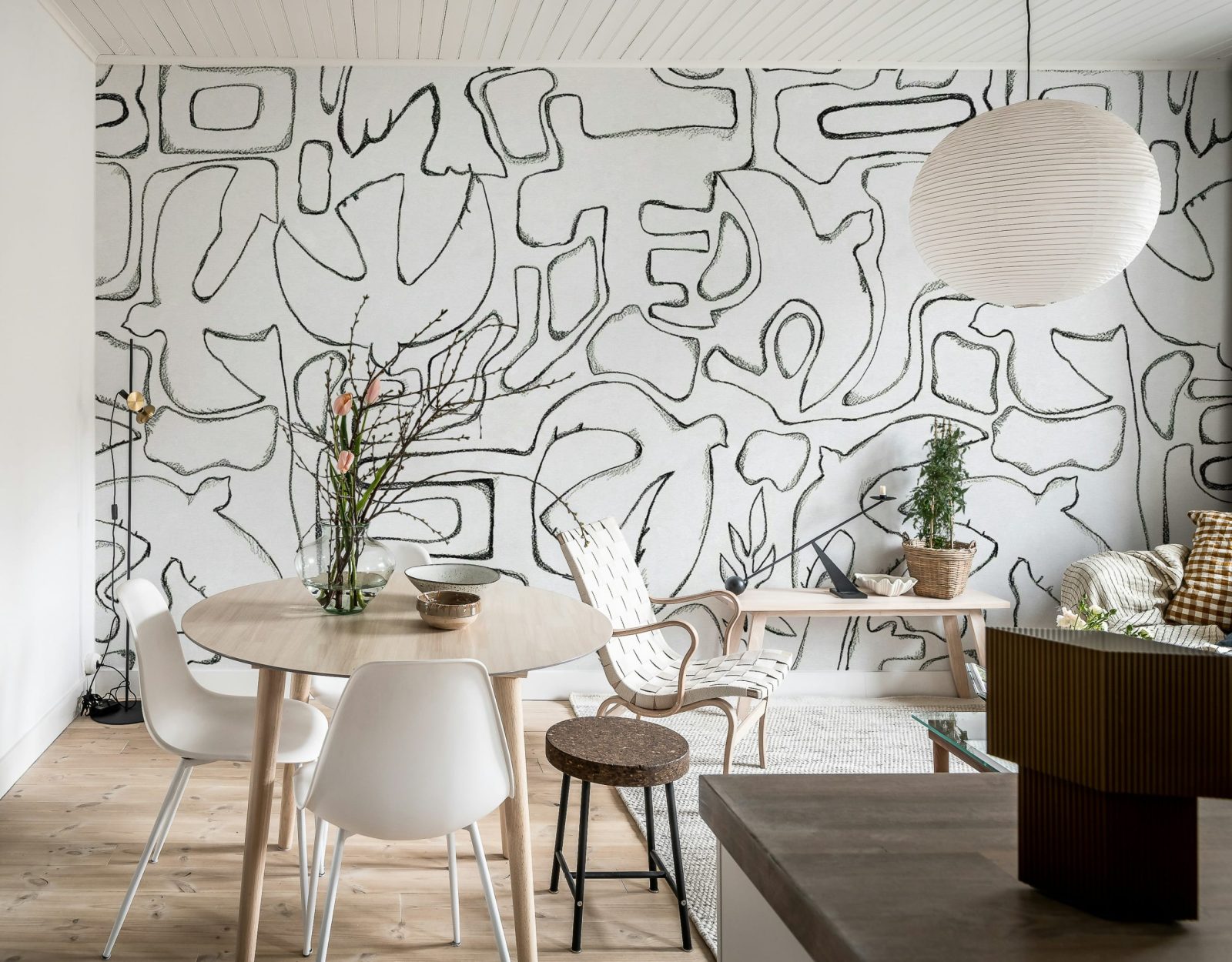 Peaceful, Black & White, Rebel Walls 3