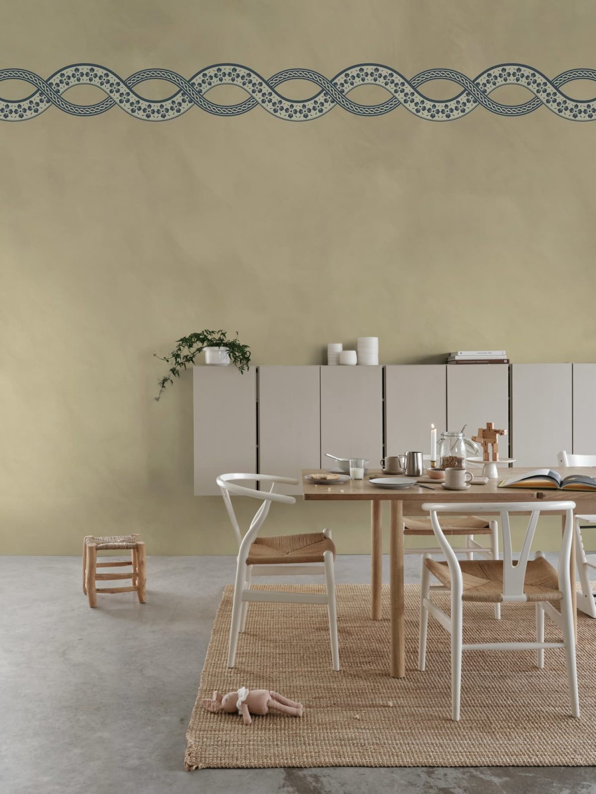 Ivory Braid, Light Beige, Rebel Walls 3