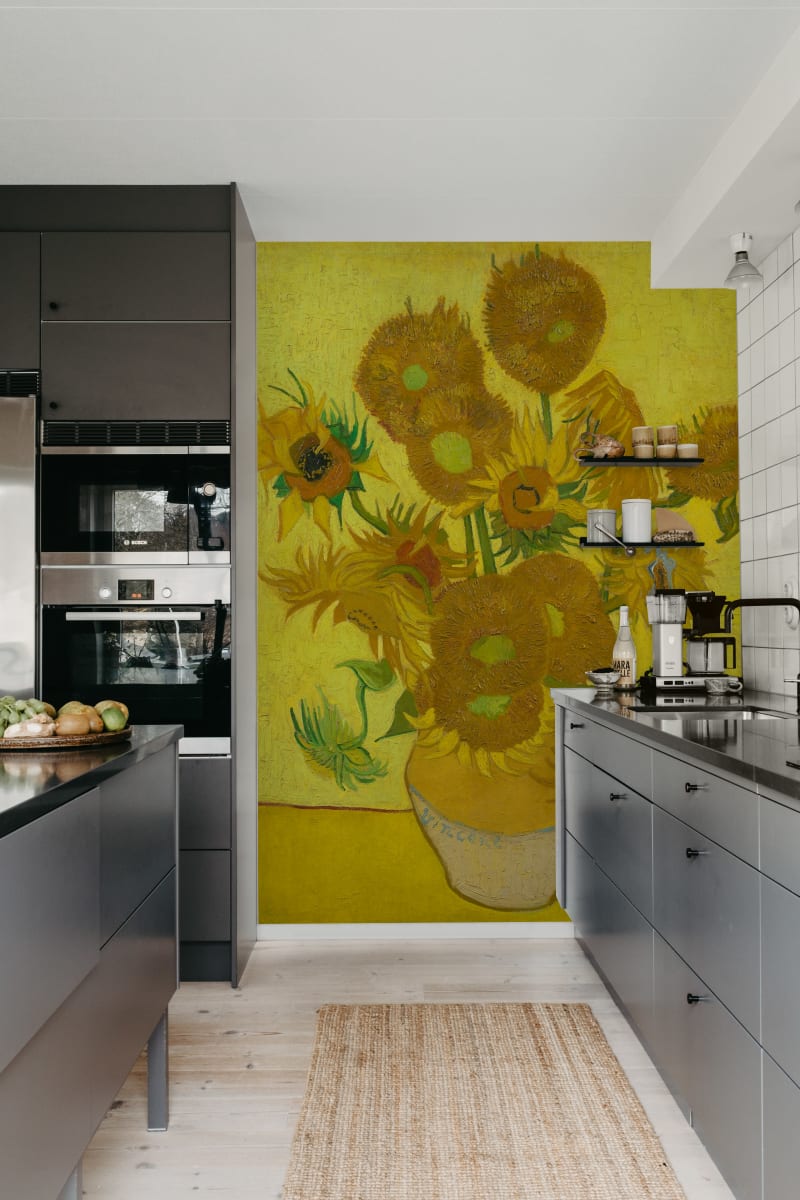 Sunflowers by Van Gogh, Rebel Walls 2