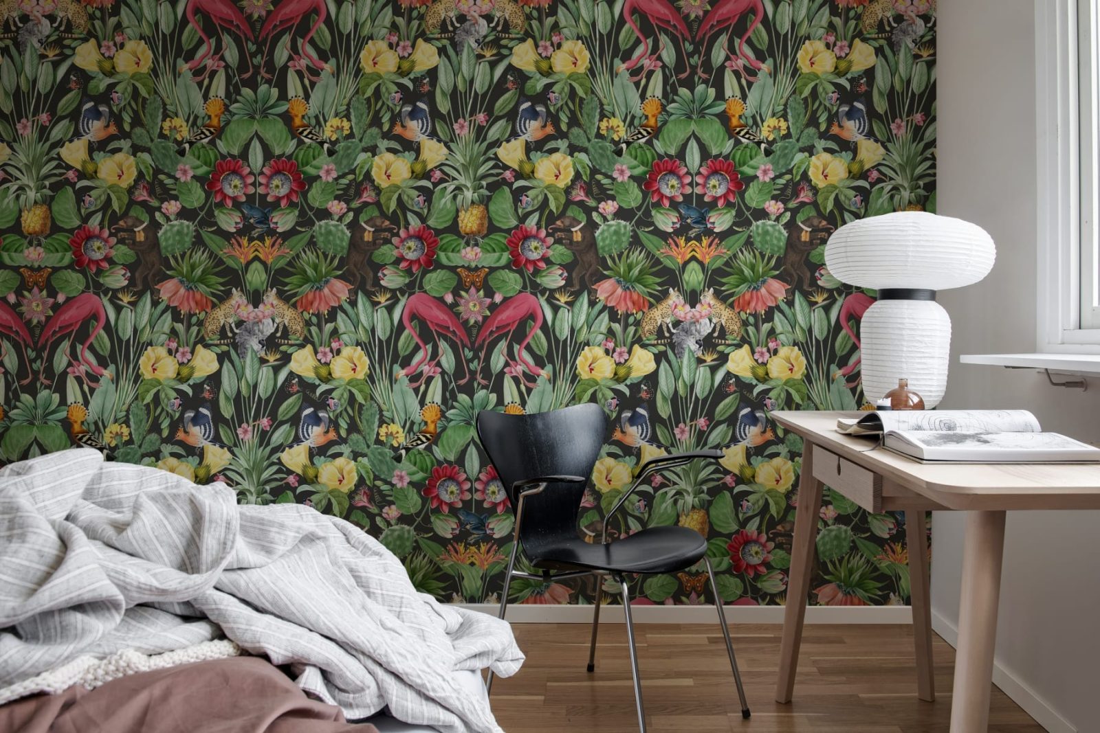 Whimsical Jungle, Night, Rebel Walls 3