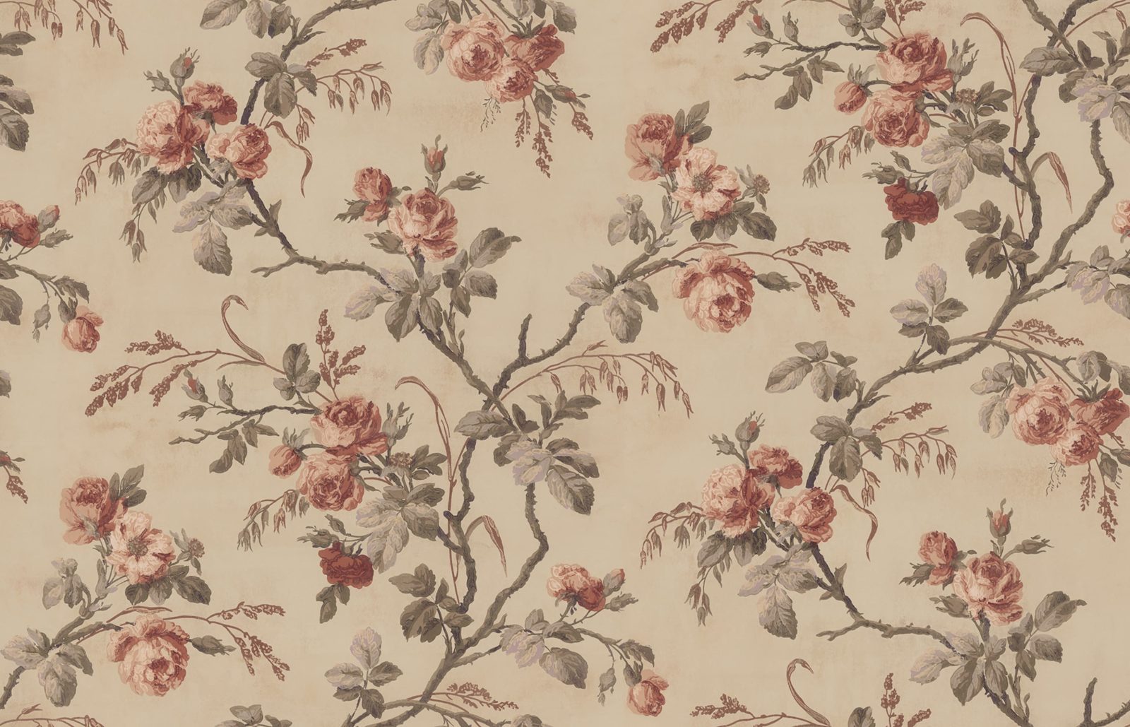 Rose Garland, Red, Rebel Walls