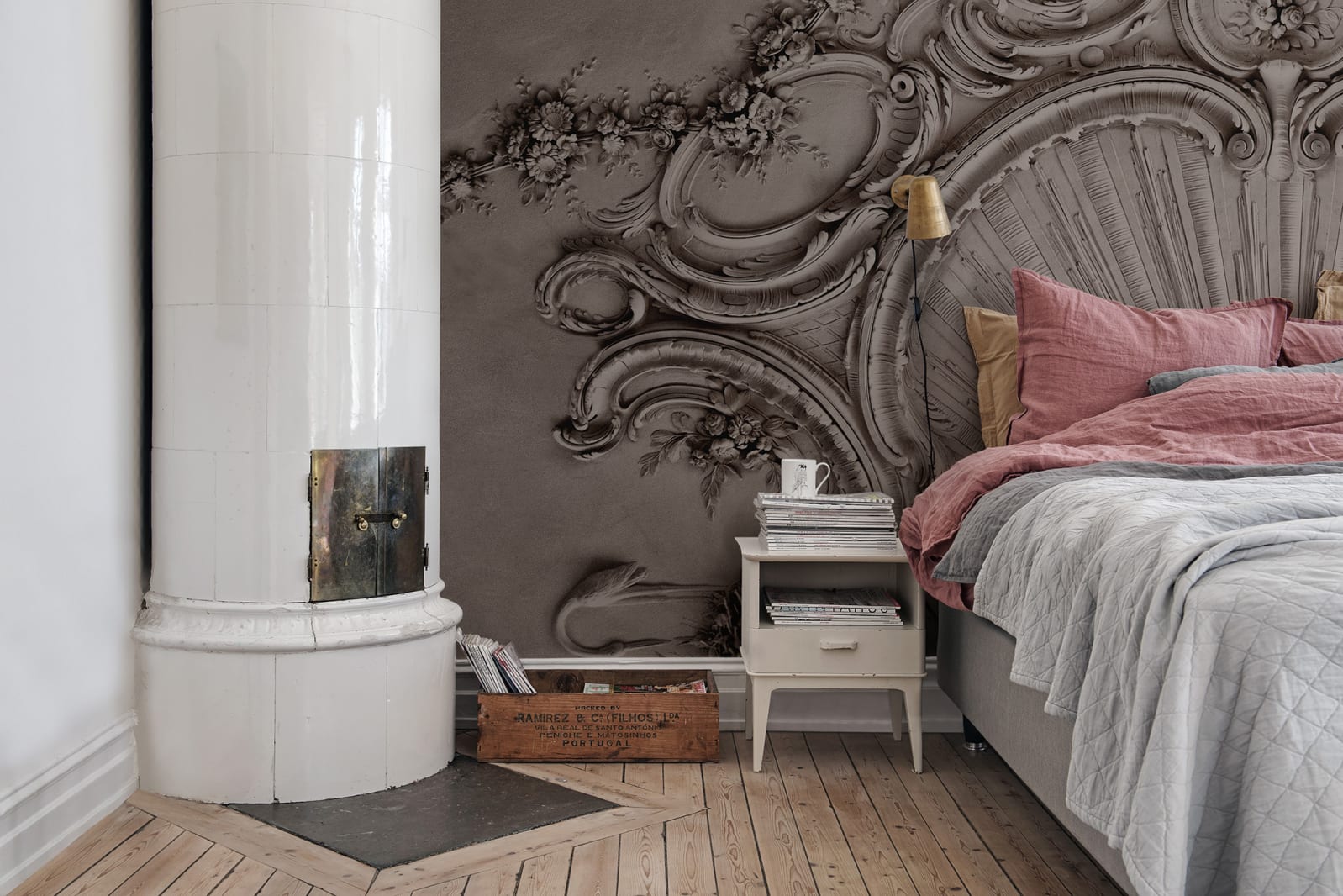 3D Stucco Gloria, Clay, Rebel Walls 3