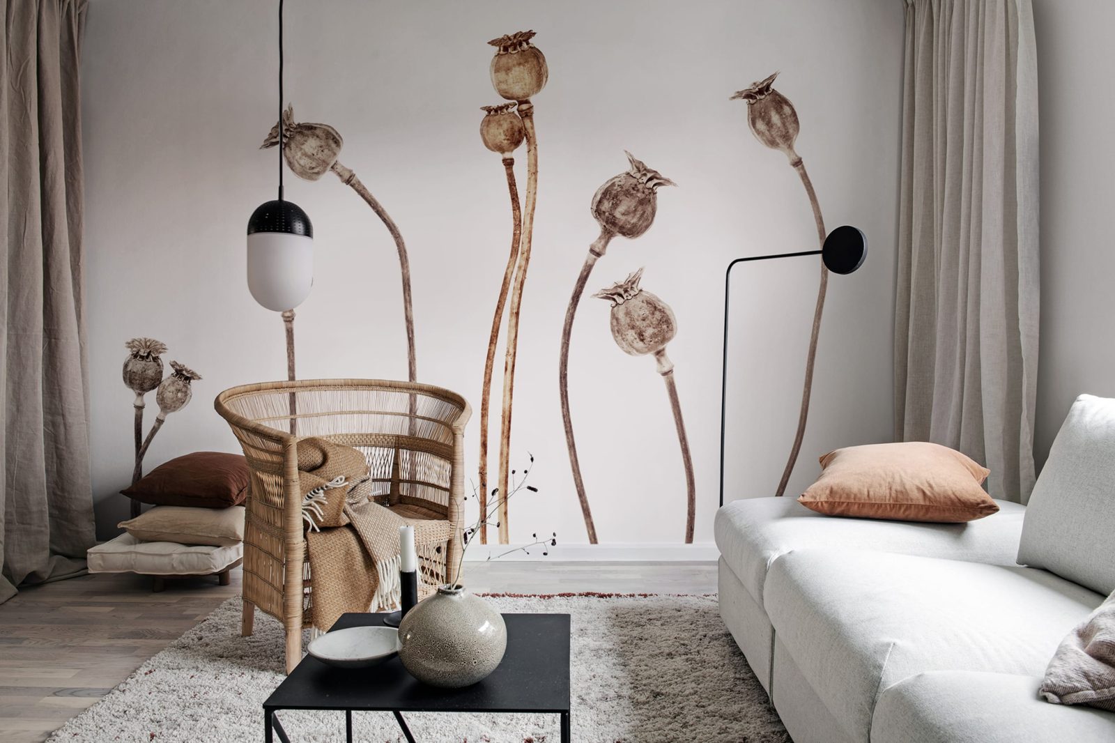 Poppy Capsules, Rebel Walls 2
