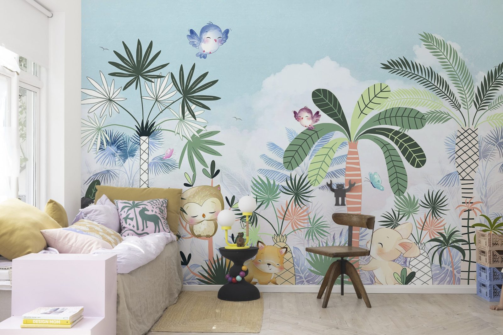 Jungle Fun, Pastel, Rebel Walls 3