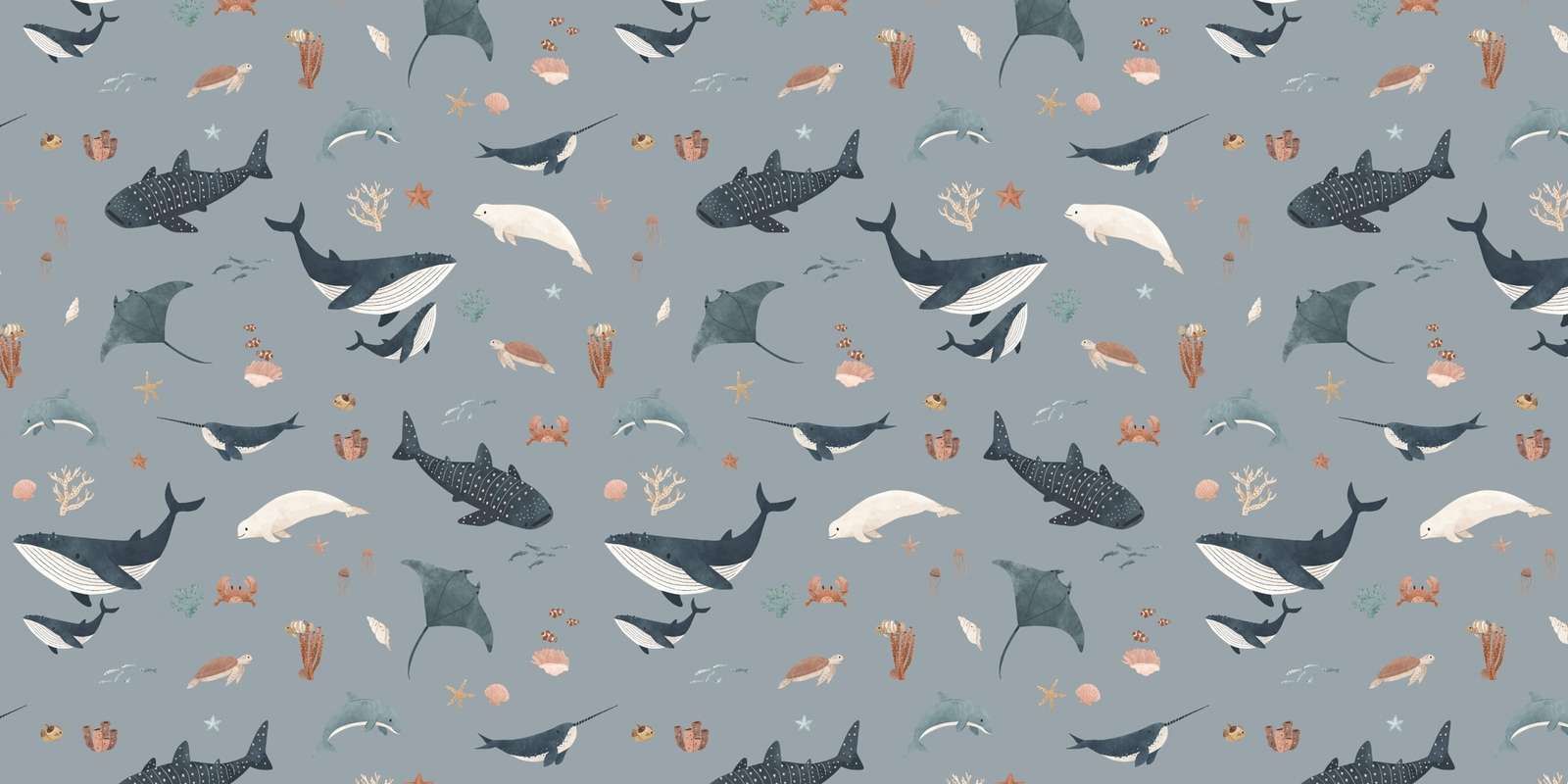 Splendid Sea - Blue, Kikki Belle