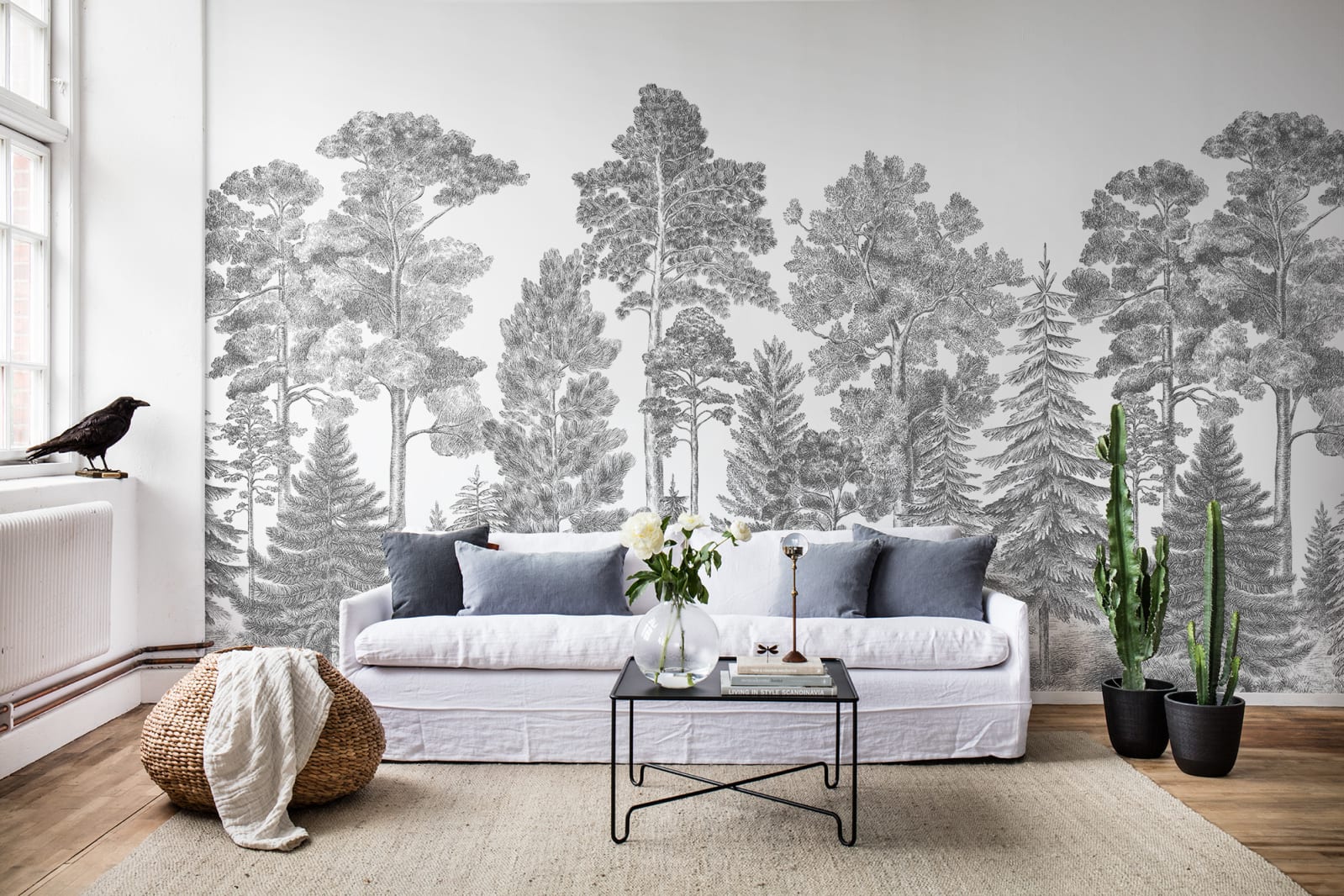 Scandinavian Bellewood, Gray, Rebel Walls 3