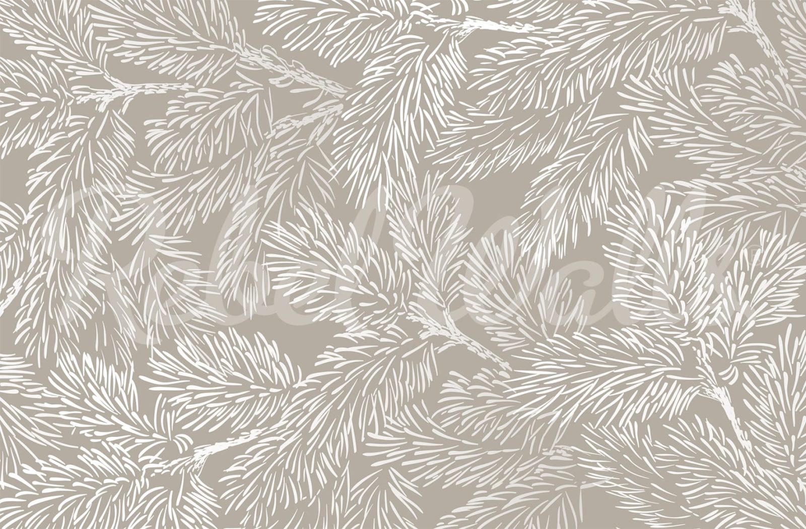 Fir Twig, Gray, Rebel Walls