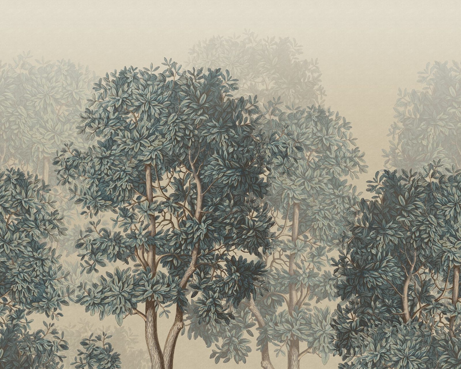 Charles Mural, Blue, Sandberg