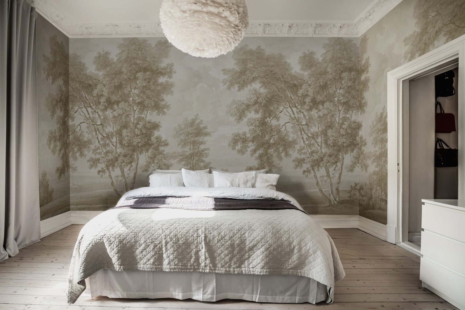 Tree on the Hill, Beige, Rebel Walls 2