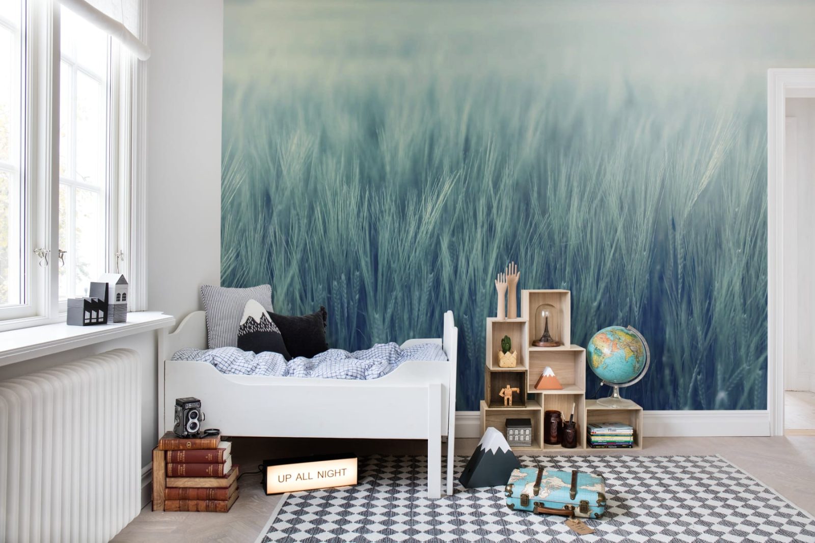 Rye Field, Turquoise, Rebel Walls 3