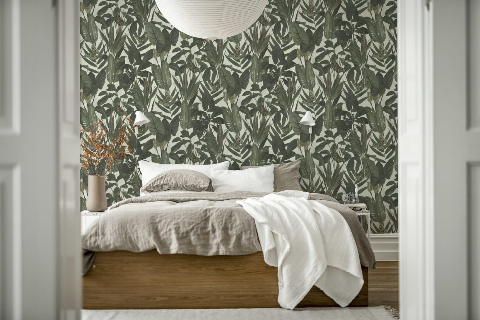 Mischievous Butterflies, Green, Rebel Walls 2
