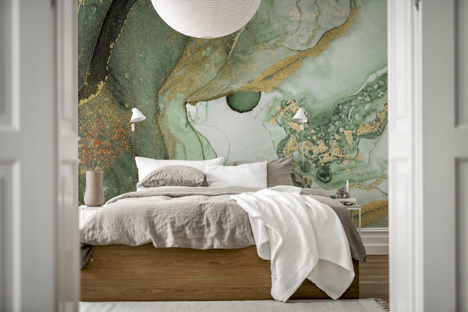 Agate Crystal, Green, Rebel Walls 3