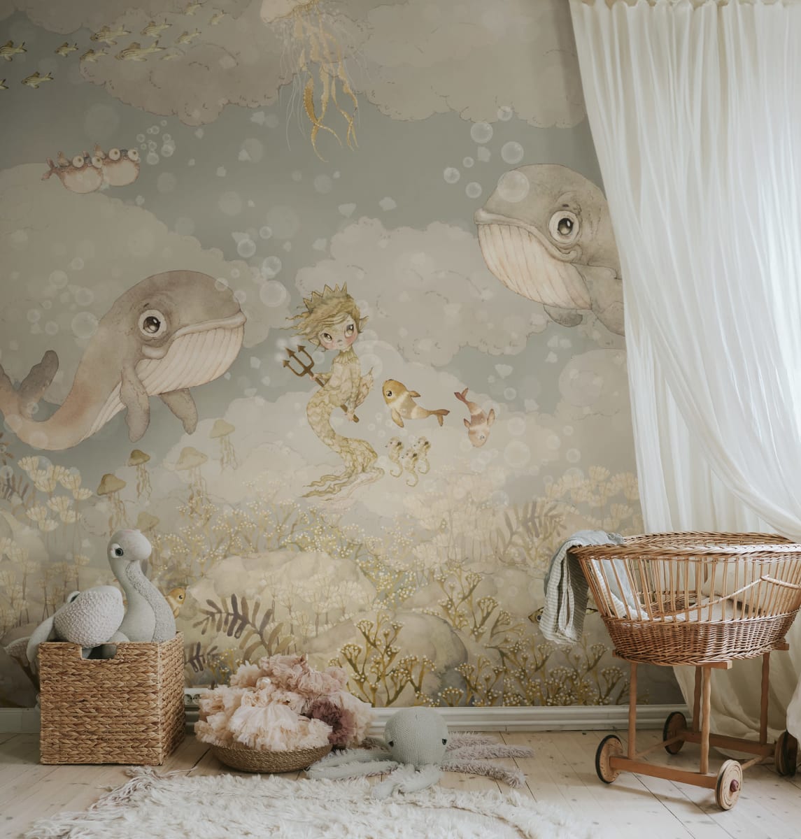 Water Song, Ocean Blue, Rebel Walls 3