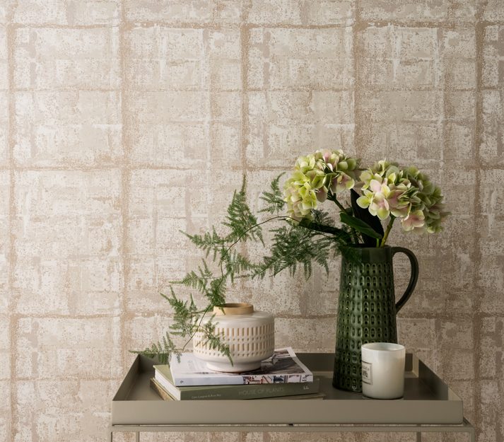 Patina, Pearl Neutral Luxury Textured, 1838 Wallcoverings, 5.3mp / rola 2