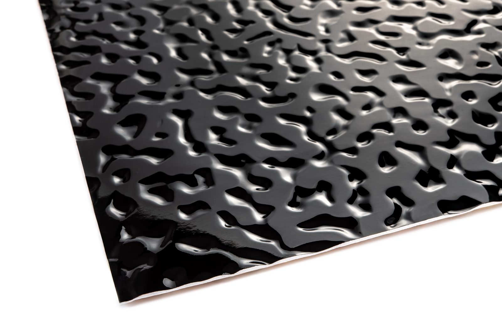 Panou decorativ metalizat JP-20, Metallic Piano Black, 280 x 120 x 0.9 cm, JP Decor