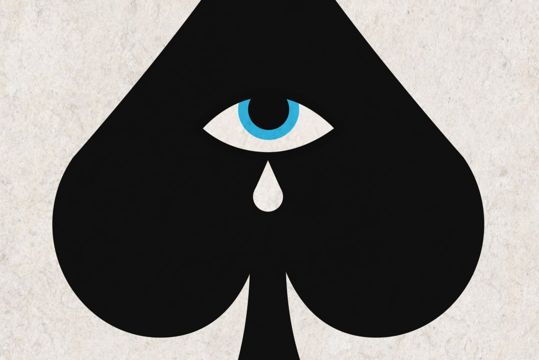 Poker Face, Black, Rebel Walls 4