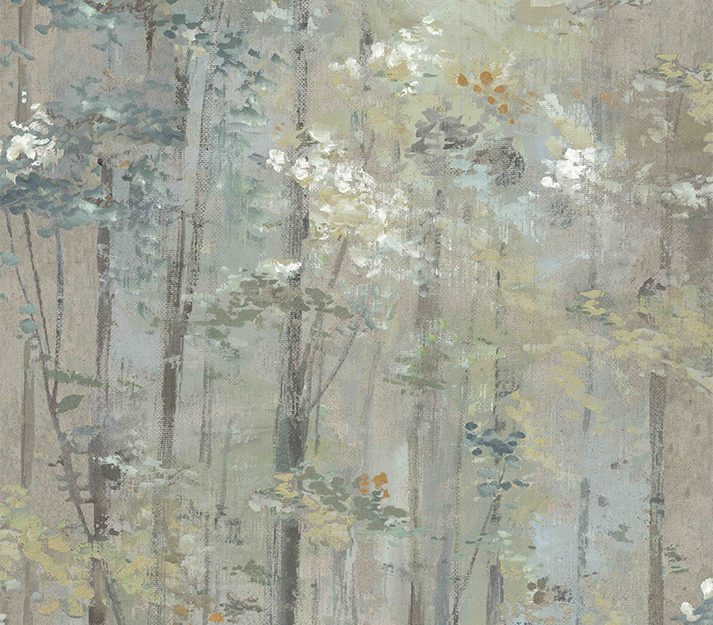 Glade, Moss Green Luxury Tree, 1838 Wallcoverings, 5.3mp / rola