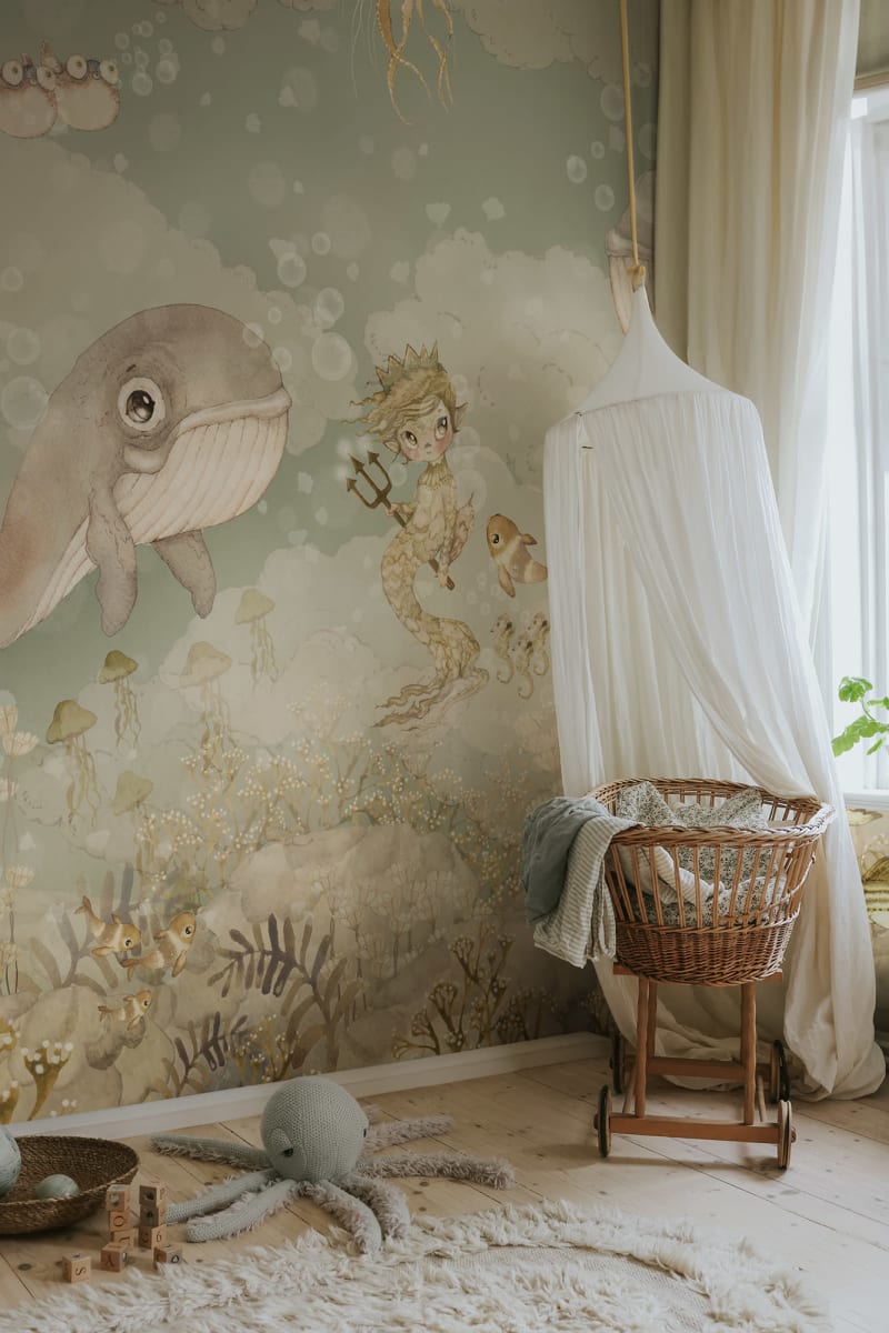 Water Song, Aqua Green, Rebel Walls 2