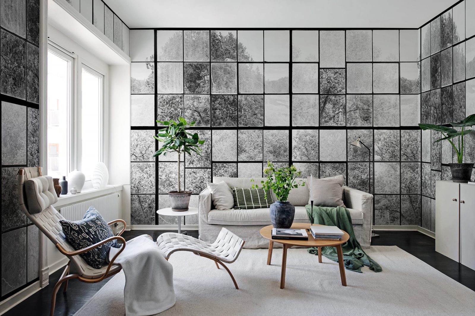 Factory Window, Graphite, Rebel Walls 2