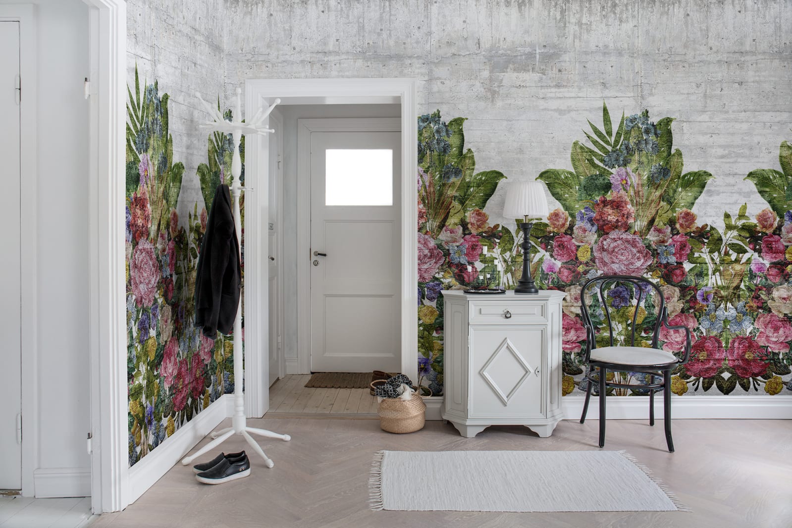 Flower Burst, Concrete, Rebel Walls 2