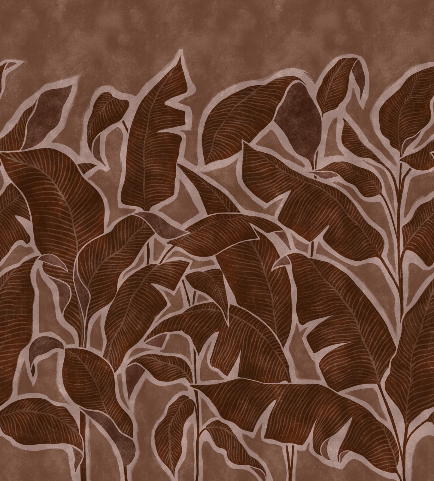 Tropical Breeze, Burgundy, Rebel Walls