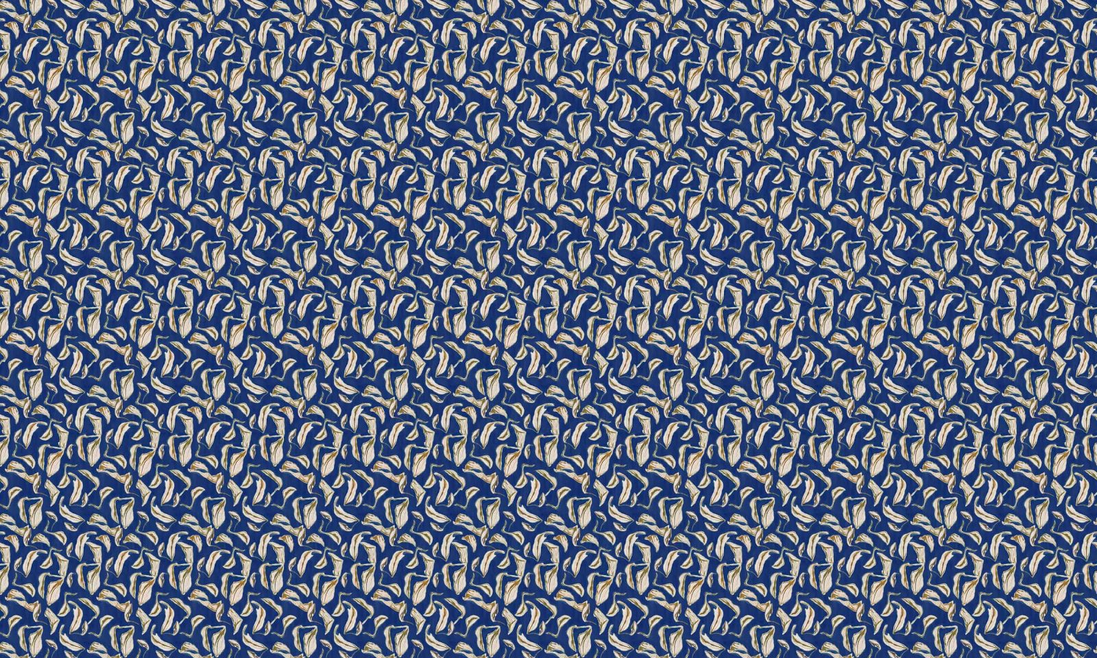 Moroccan Branches, Blue, Coordonne 5mp / rola 3