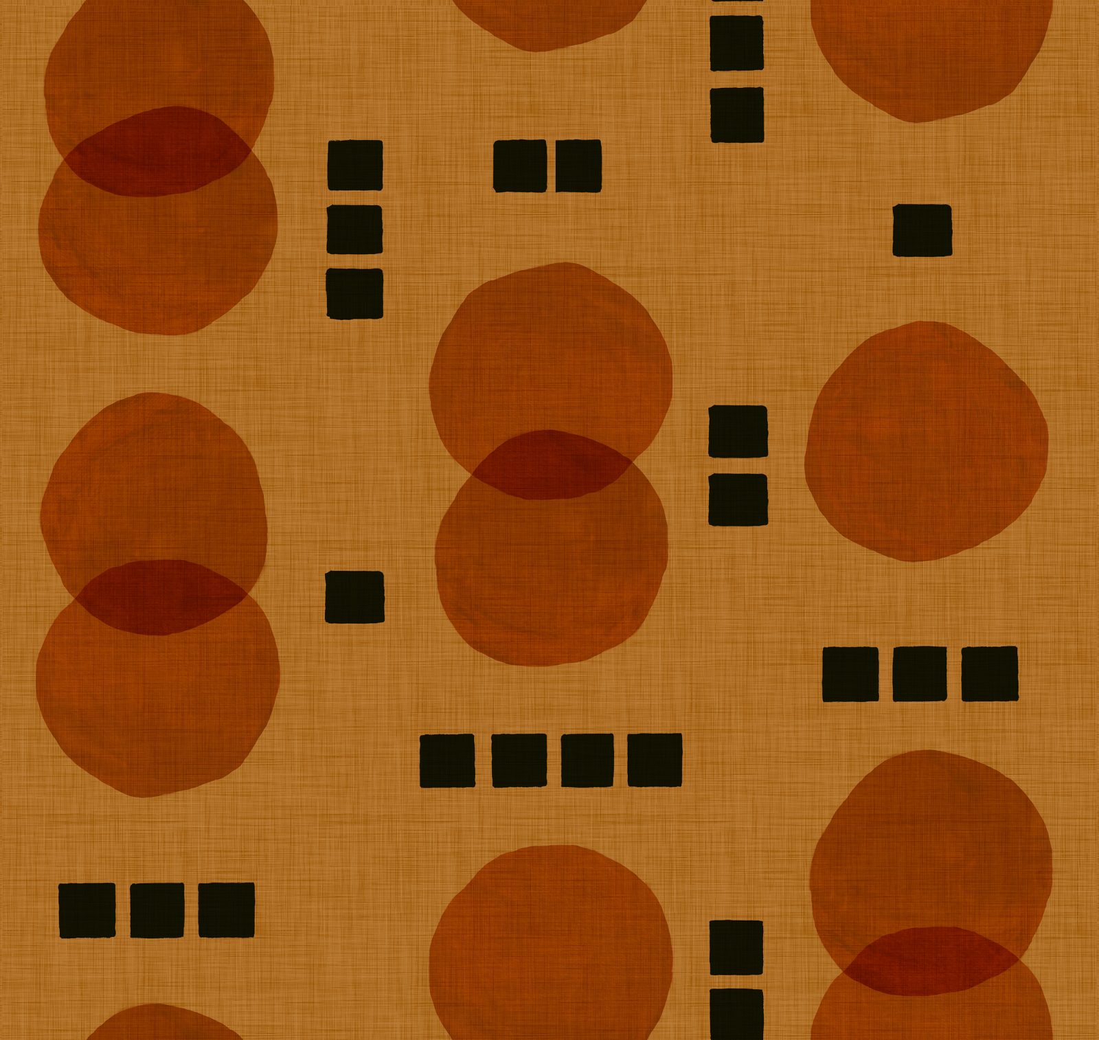 Rebel Dots, Orange, TresTintas 5mp / rola