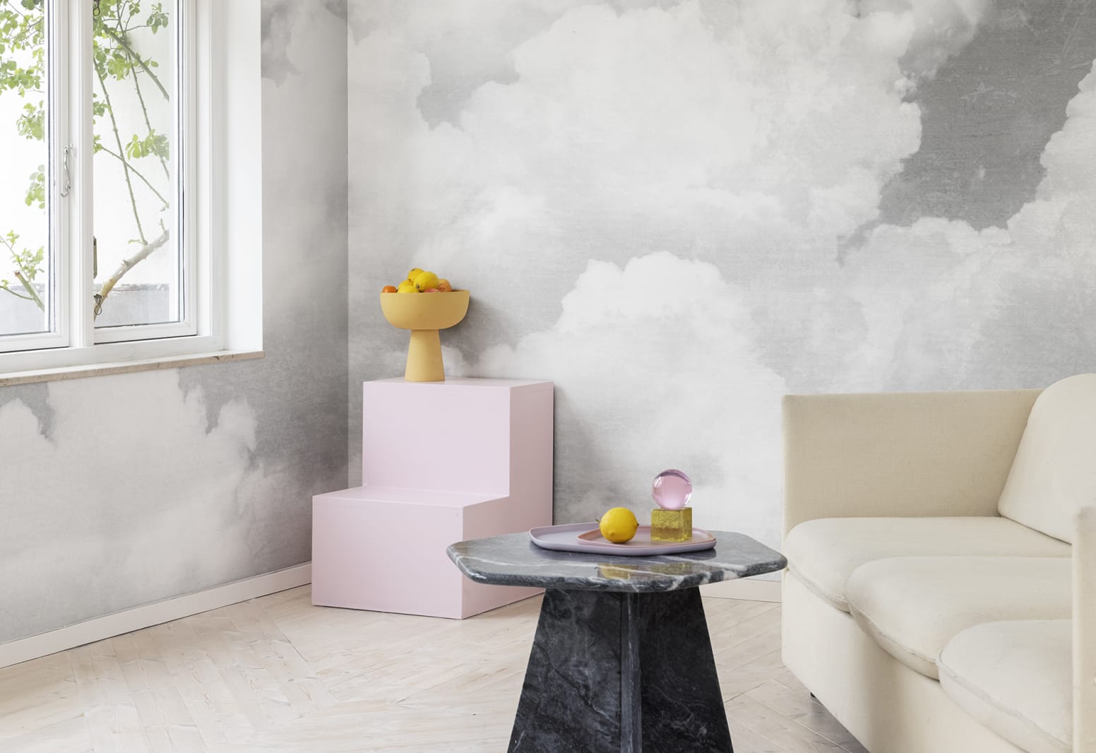 Cuddle Clouds, Graphite, Rebel Walls 4