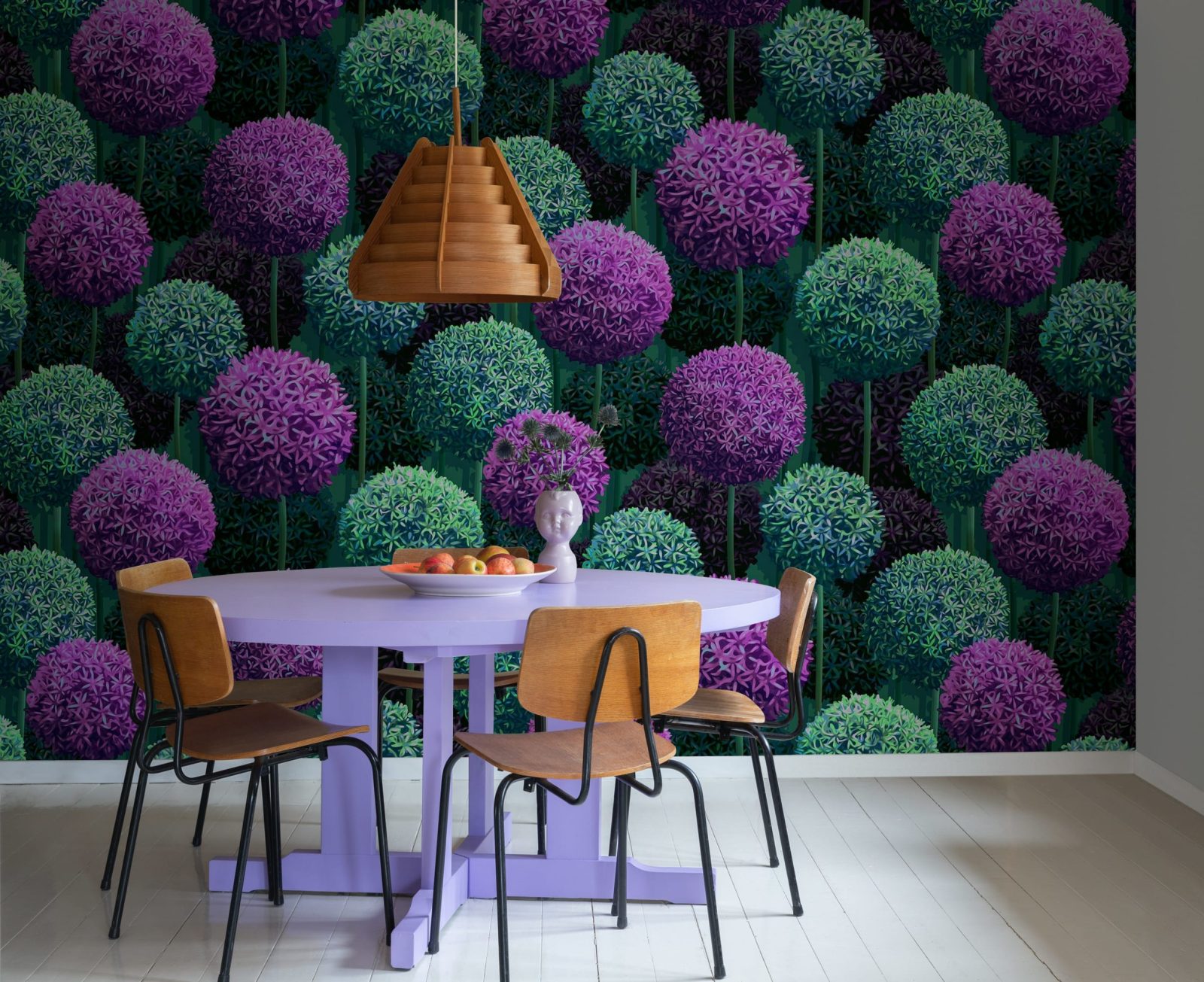 Elysian Flowers, Lilac, Rebel Walls 3