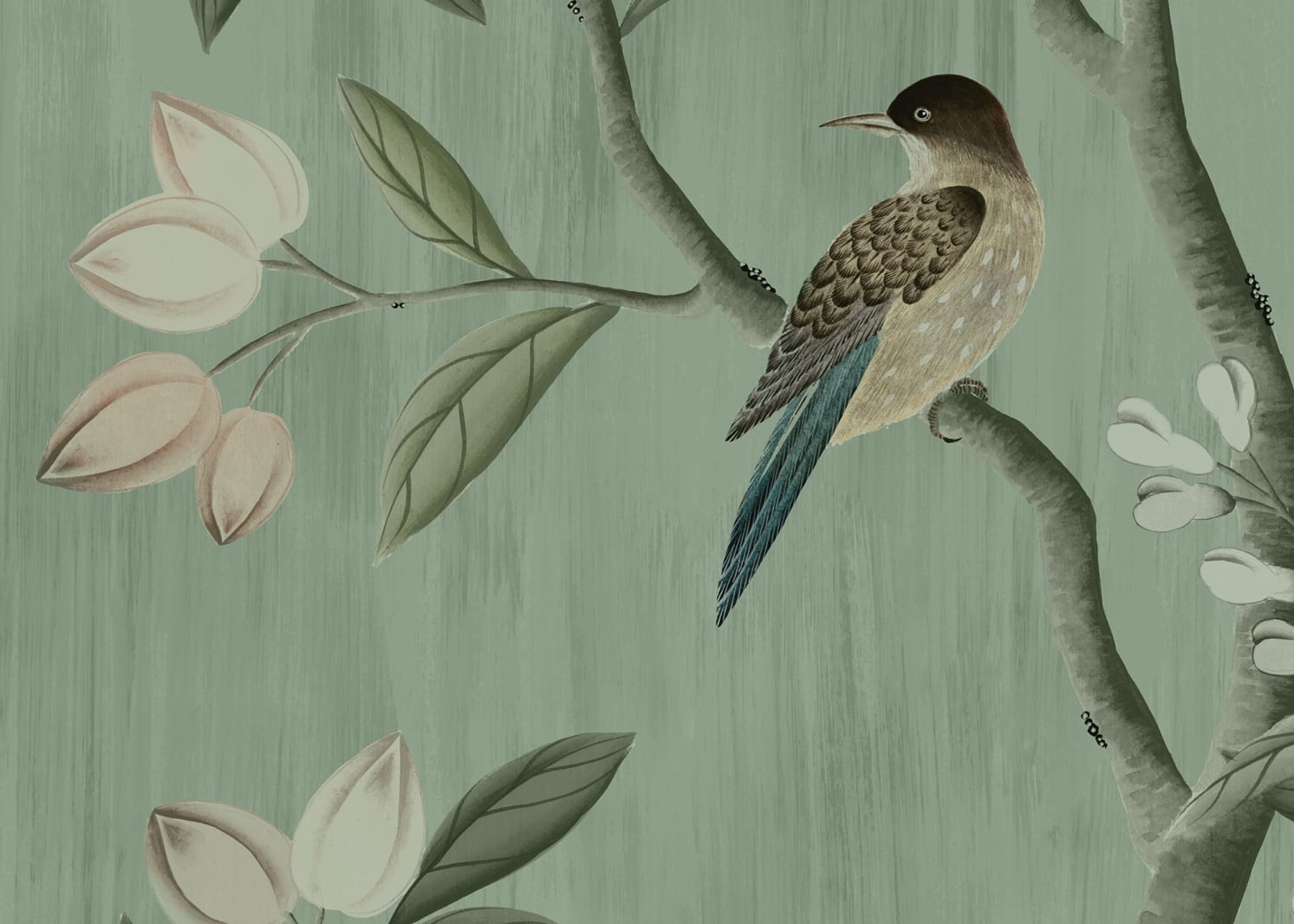 Chinoiserie Chic, Jade, Rebel Walls 3