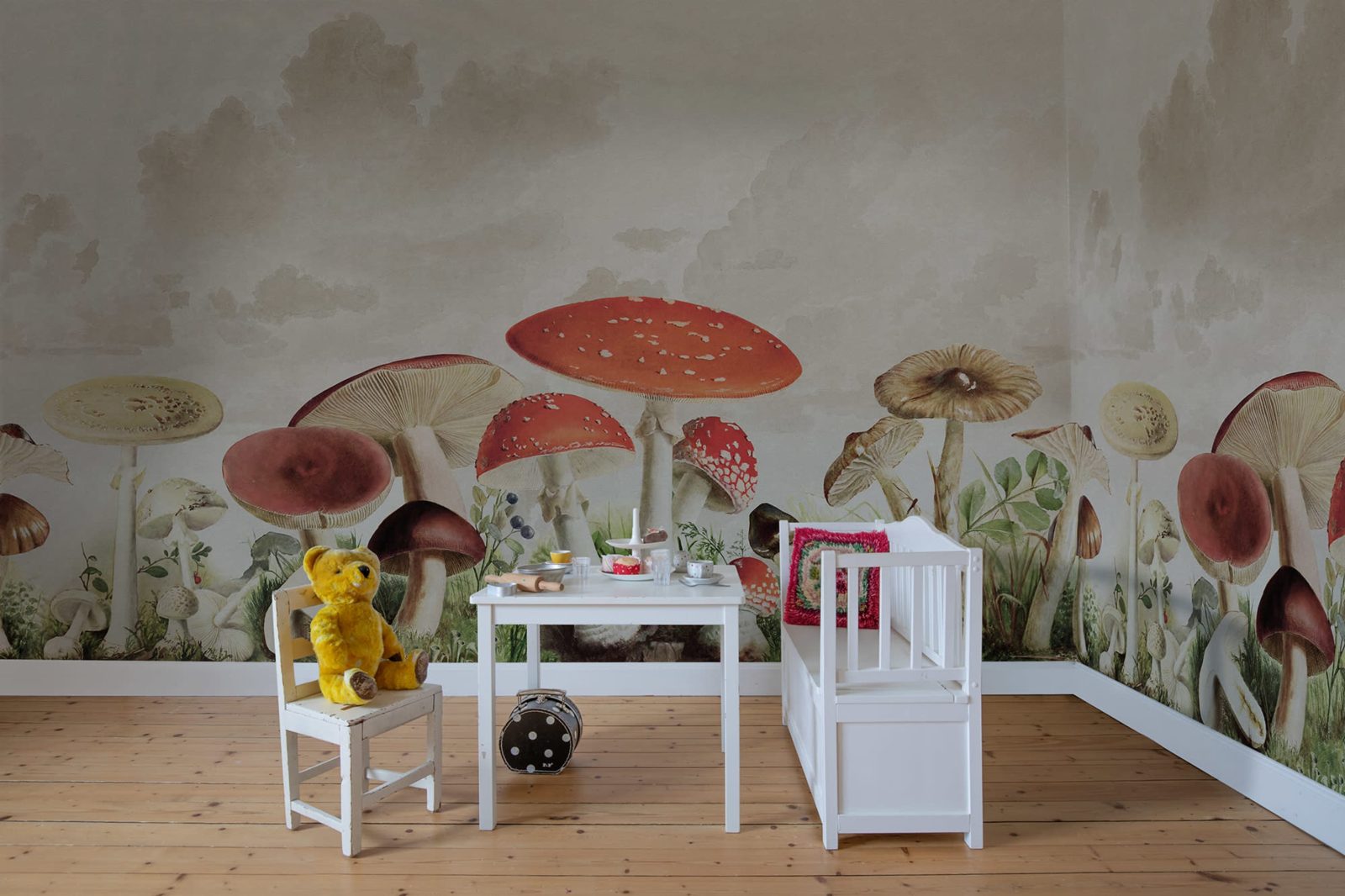Mushrooms, Color, Rebel Walls 2