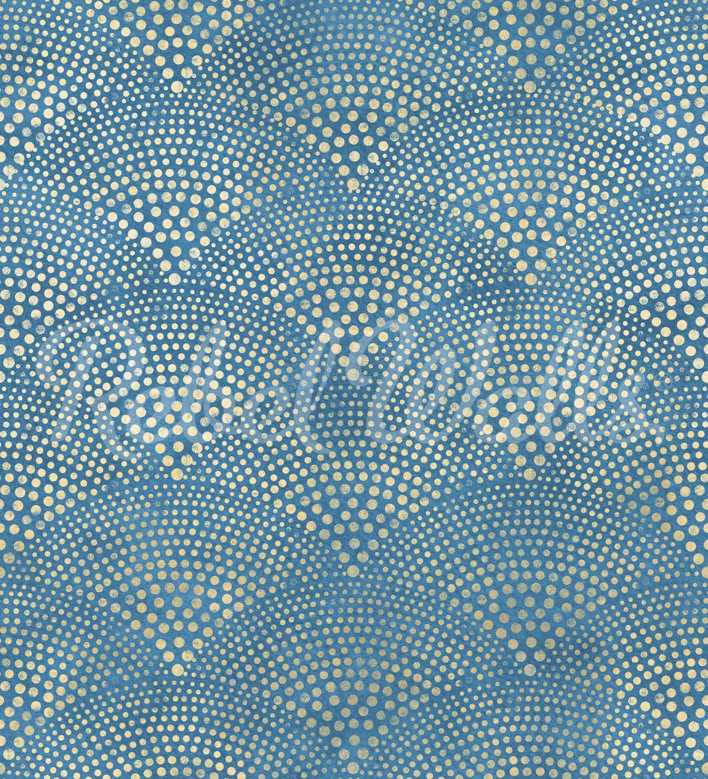 Shimmer Fan, Blue, Rebel Walls