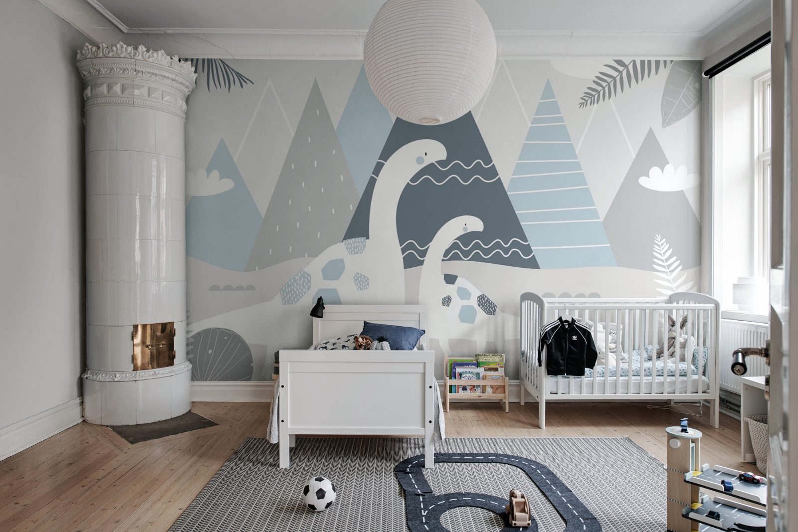 Dinosaur Mountain, Baby Blue, Rebel Walls 3